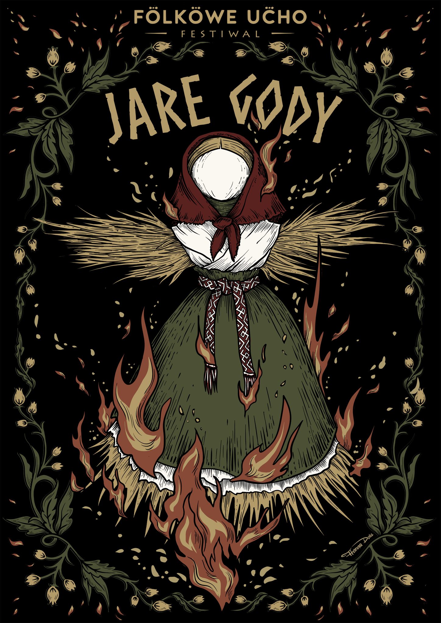 Koszulka "Jare Gody" z ilustracją autorstwa Hanny Doli - obrazek 3